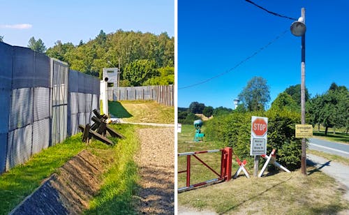 Deutsch-Deutsche Grenze in Mödlareuth zw. Bayern und Thüringen &ndash; &copy; Eberhardt TRAVEL - Peter Wagner