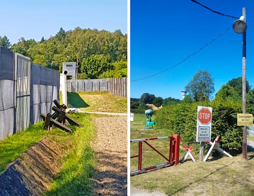 Deutsch-Deutsche Grenze in Mödlareuth zw. Bayern und Thüringen – © Eberhardt TRAVEL - Peter Wagner