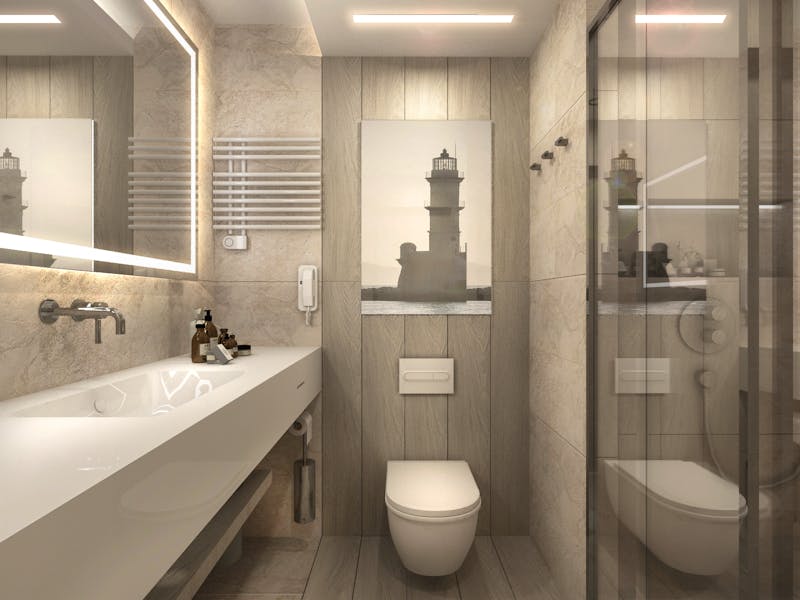 Hotel Senator - Beispiel für Badezimmer – ©Hotel Senator