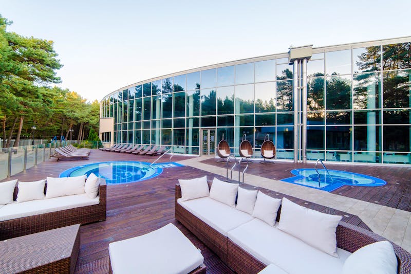 Hotel Senator - Außen-Wellness-Bereich – ©Hotel Senator
