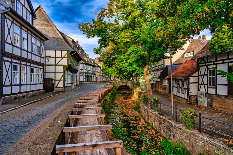 Abzucht in der Altstadt von Goslar - ©©blende11.photo - stock.adobe.com