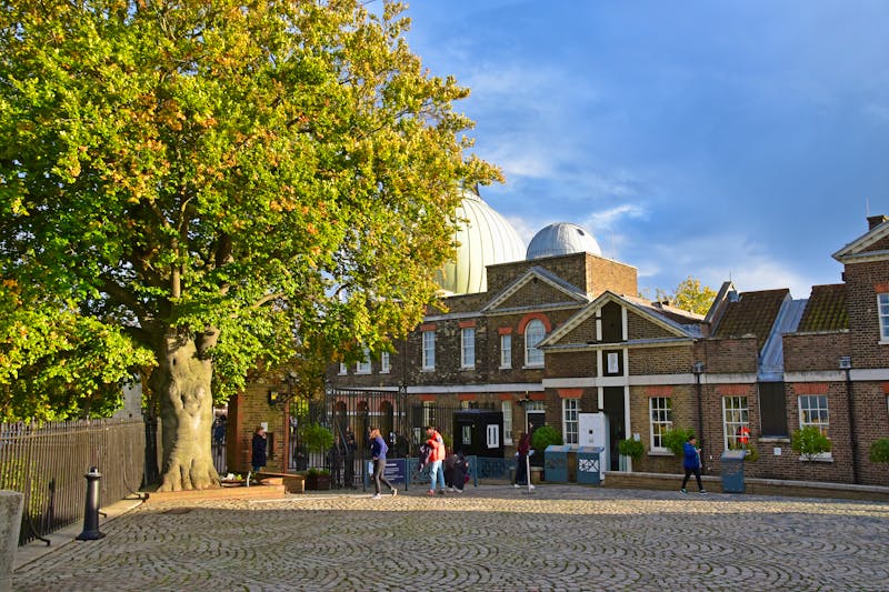 London-Greenwich, Königliches Observatorium mit Null-Meridian - ©Konrad Füssel