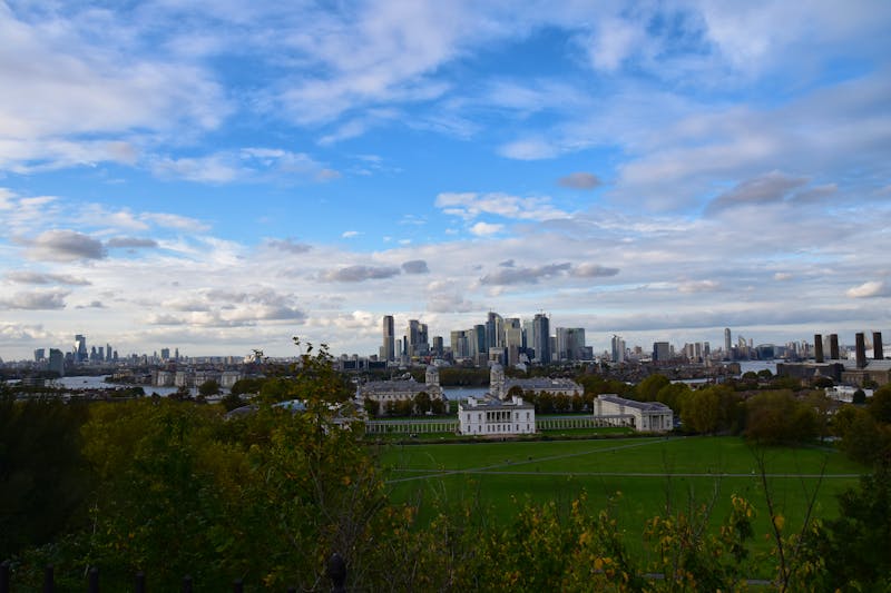 London, Blick von Greenwich auf die Stadt - ©Konrad Füssel