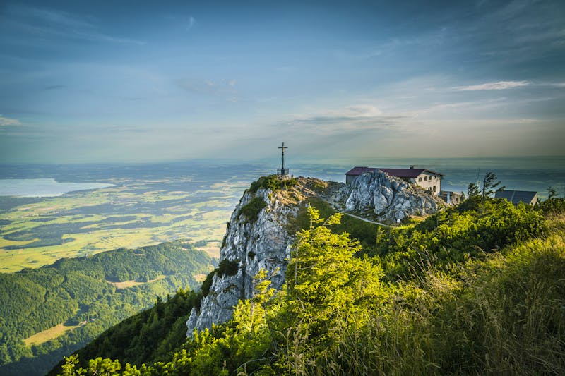 Panoramablick Hochfelln Gipfel - Chiemgau - ©Chiemgau Tourismus e.V.