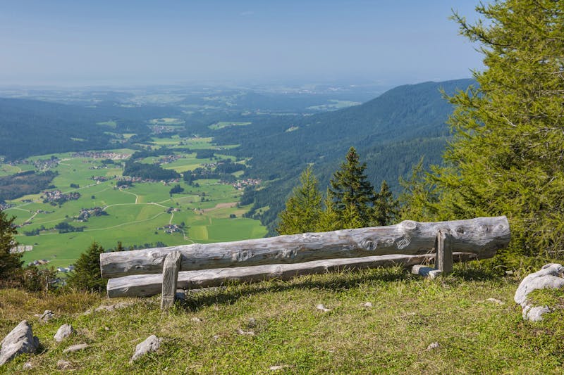Blick nach Inzell - Chiemgau Wandern - ©Chiemgau Tourismus e.V., Michael Namberger