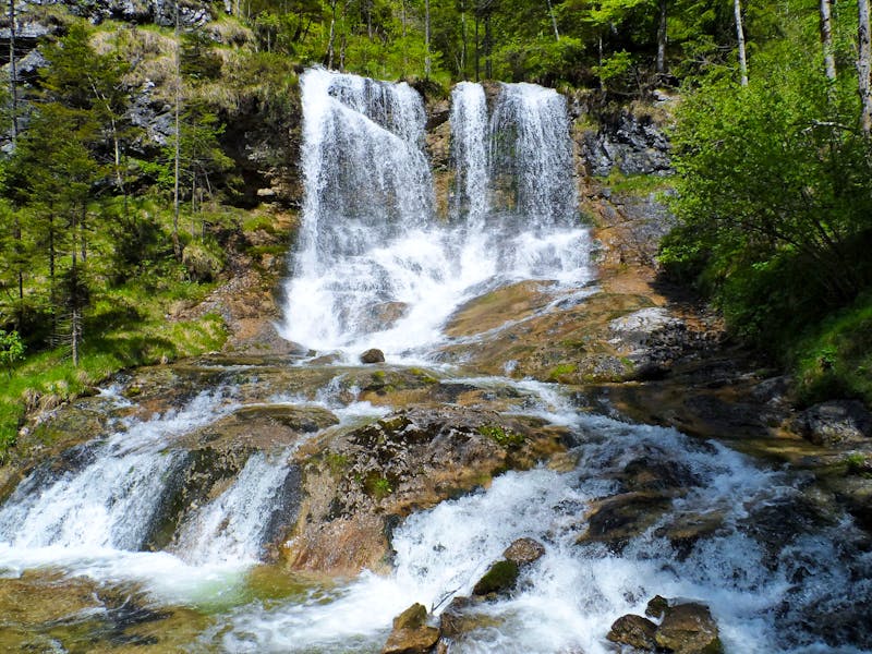Weißbachfälle - Chiemgau - ©Teamwörk