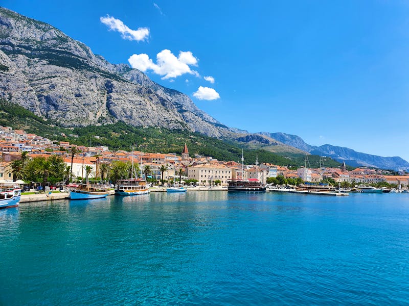 Kroatien Wandern Makarska Riviera - Stadt Makarska - Kroatien - ©TZ Omiš