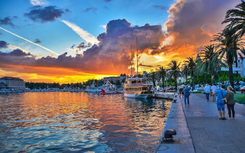 Kroatien Wandern Makarska Riviera - Hafen Makarska - Kroatien &ndash; &copy; Matko Begovic Photography