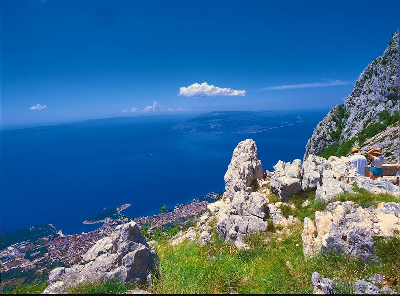 Kroatien Wandern Makarska Riviera - Biokovo Gebirge - Kroatien - ©TZ Omiš