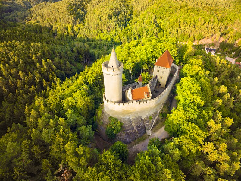 Burg Kokorin in Nordböhmen - ©Kletr - stock.adobe.com