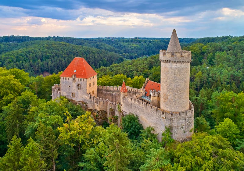 Burg Kokorin in Nordböhmen - ©Martin - stock.adobe.com