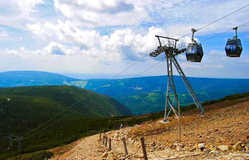 Seilbahn zur Schneekoppe im Riesengebirge - &copy;Adrian - stock.adobe.com