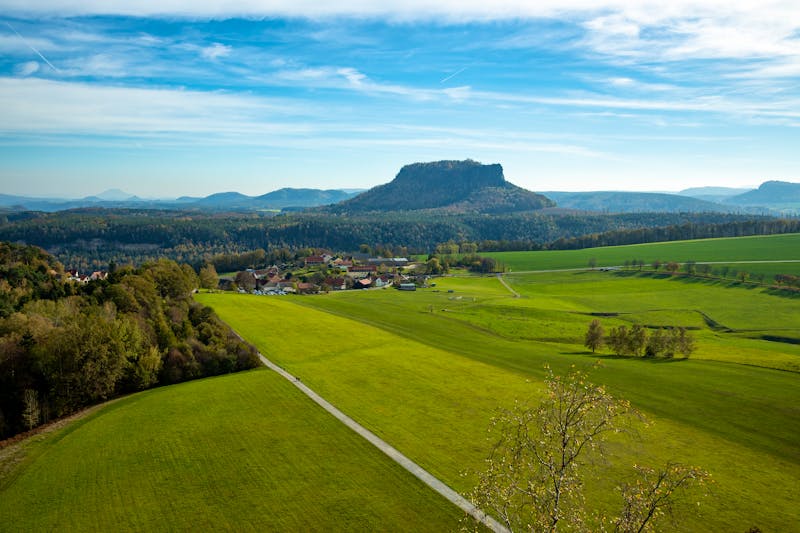 Sächsische Schweiz - Blick zum Königstein - ©Edler von Rabenstein - stock.adobe.com