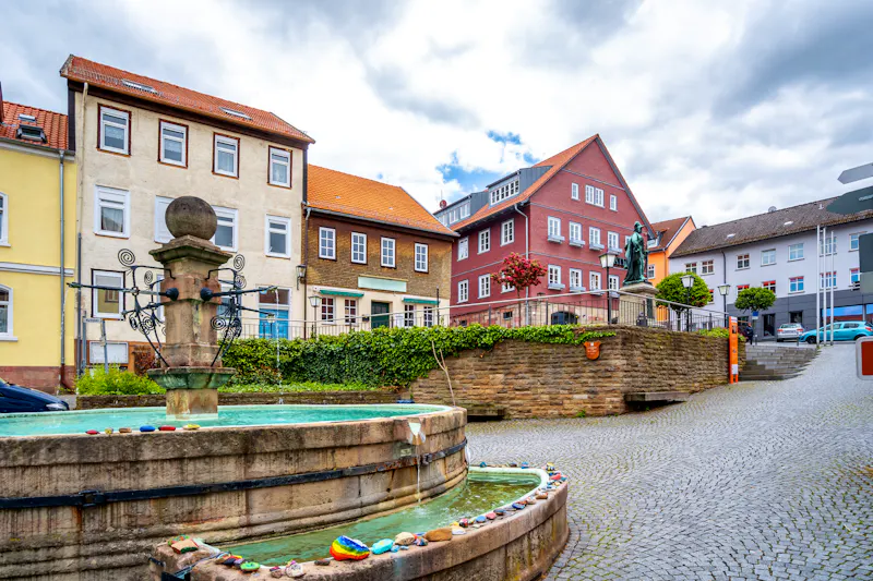 Marktplatz von Tann in der Rhön - &copy;Sina Ettmer - stock.adobe.com