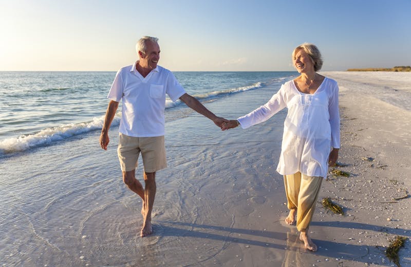 Spaziergang am Strand - Wellness - ©Darren Baker - stock.adobe.com