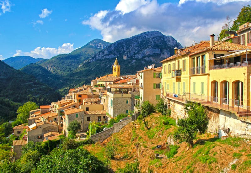 Bergdorf Sainte Agnes im Hinterland der Cote d'Azur - ©audrey - stock.adobe.com