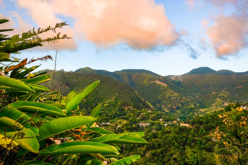 Blick in die Blue Mountains auf Jamaika - ©©Eric Laudonien - stock.adobe.com