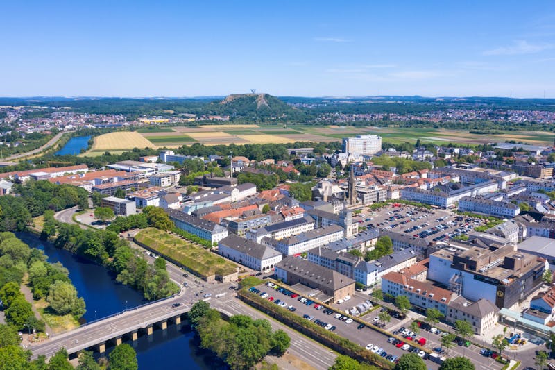 Saarlouis im Saarland - Blick auf die Stadt - ©©Saarcopter - stock.adobe.com