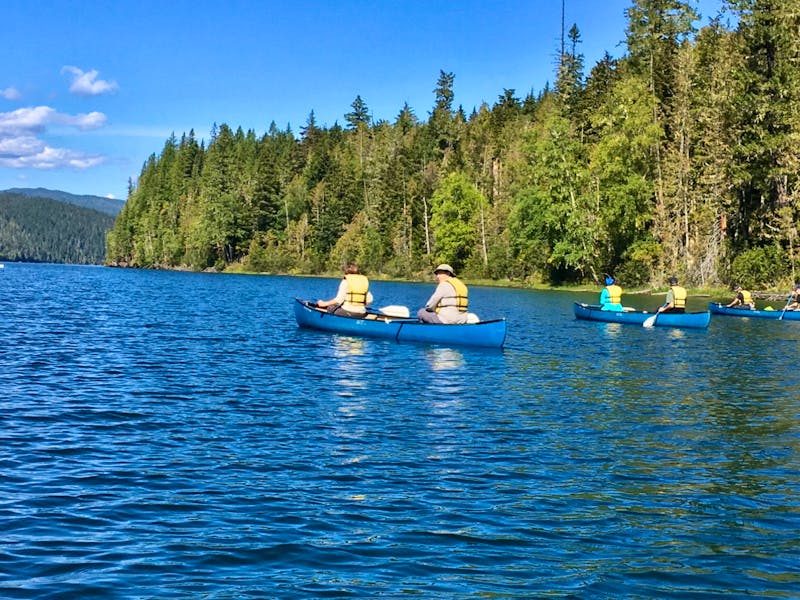 Kanutour auf dem Clearwater Lake - ©Eberhardt TRAVEL - Elisabeth Fox-Maerki