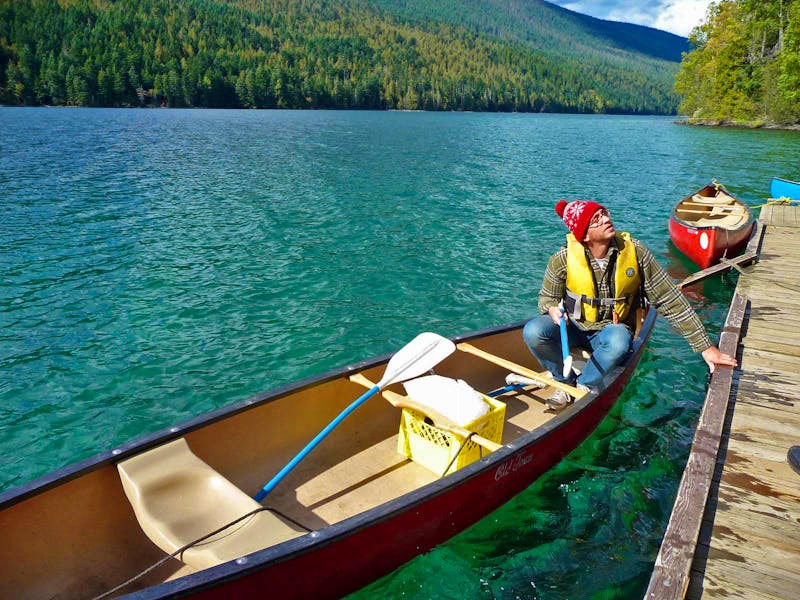 Kanutour auf dem Clearwater Lake - ©Eberhardt TRAVEL - Elisabeth Fox-Maerki
