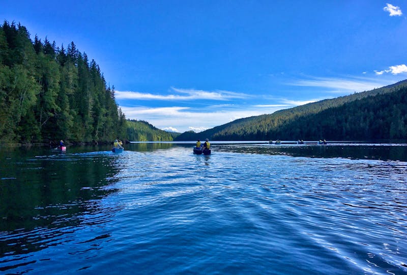 Kanutour auf dem Clearwater Lake - ©Eberhardt TRAVEL - Elisabeth Fox-Maerki