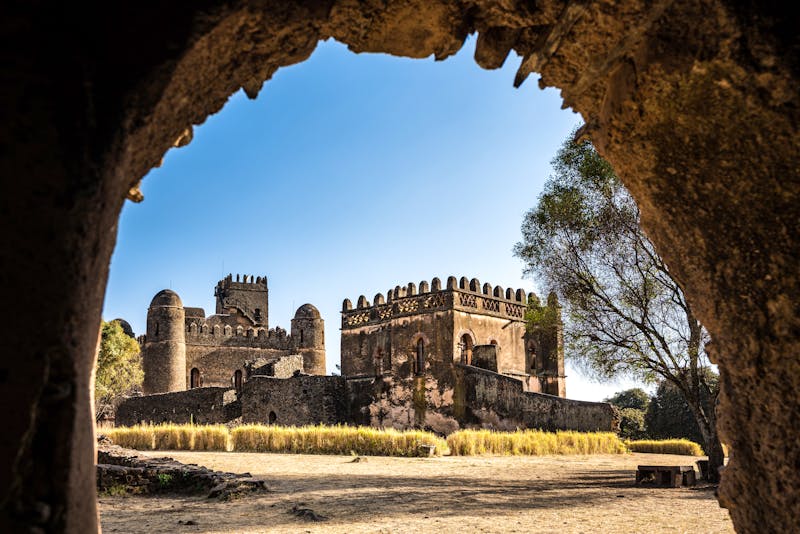 Gondar, Kaiserpfalz - Fasil Ghebbi - &copy;rudiernst - stock.adobe.com