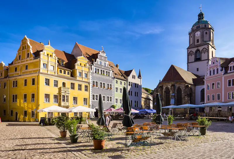 Marktplatz Meißen &ndash; &copy; Comofoto - stock.adobe.com
