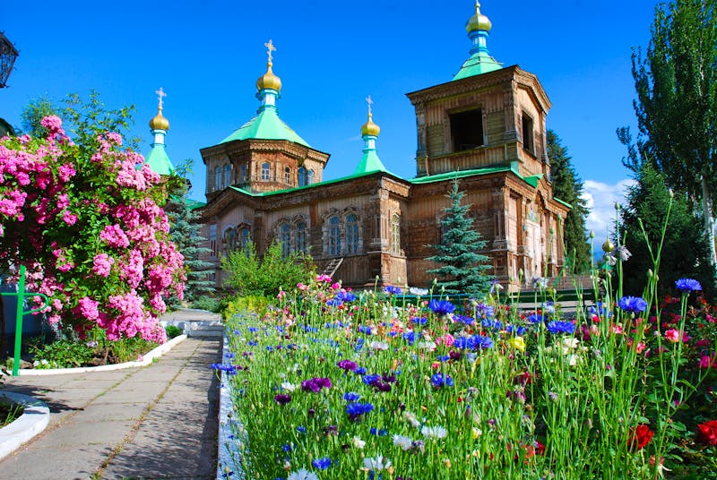 Russisch orthodoxe Kirche in Karakol - ©Fabian - stock.adobe.com