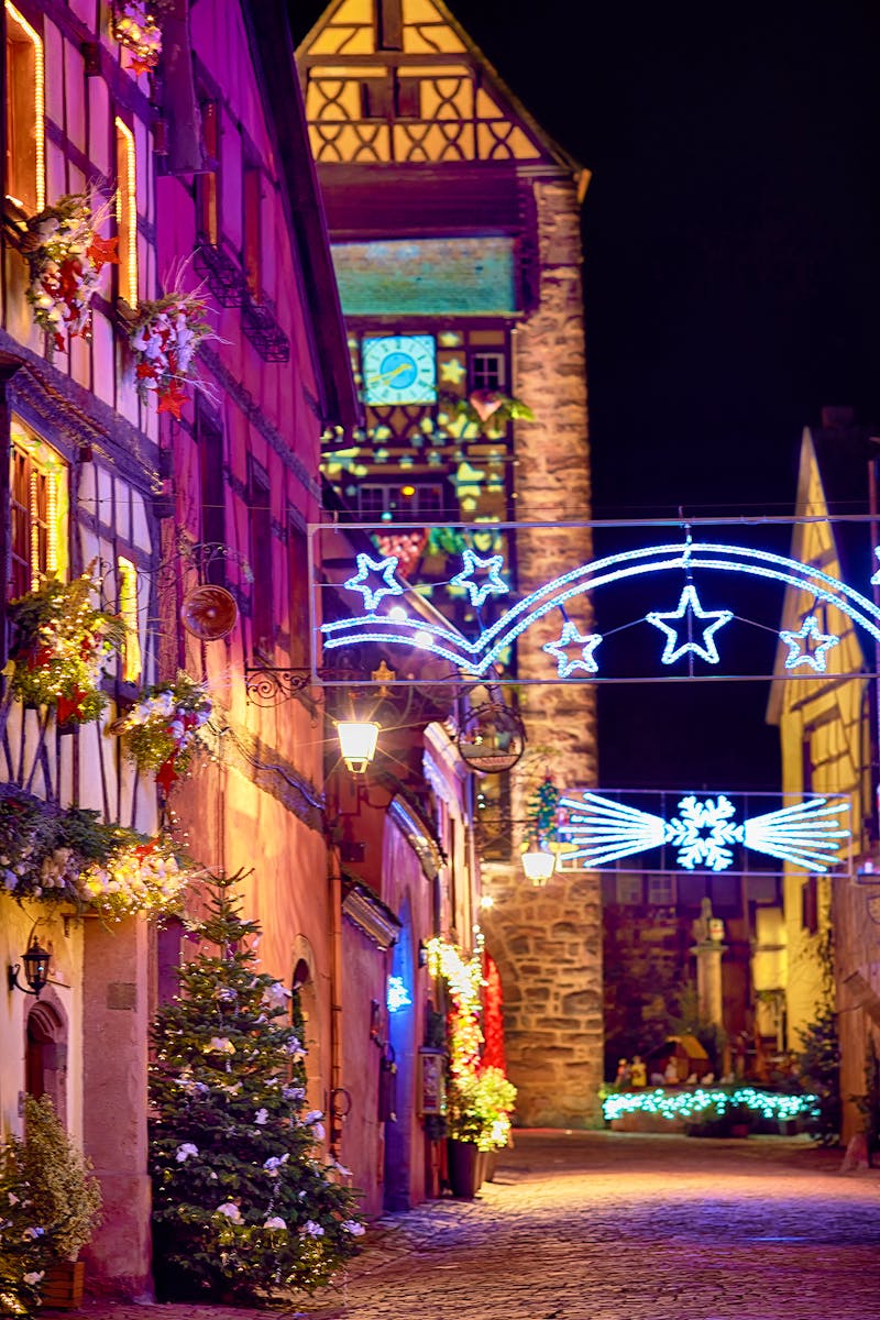 Riquewihr im Elsass im Advent - ©Olesia Bilkei - stock.adobe.com