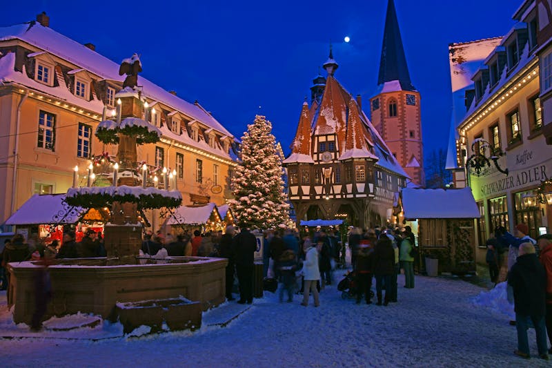 Michelstadt im Odenwald - Weihnachtsmarkt - ©wira91 - stock.adobe.com