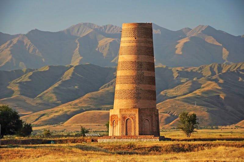 Burana Tower an der Seidenstraße in Kirgistan - ©Pavel Svoboda - stock.adobe.com