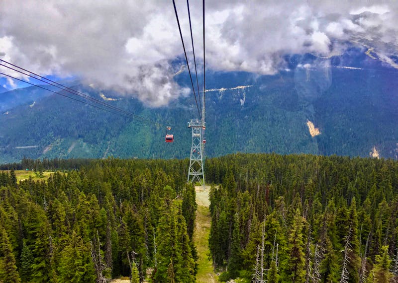 Peak-2-Peak Blackcomb Seilbahn bei Whistler - ©Eberhardt TRAVEL - Elisabeth Fox-Maerki