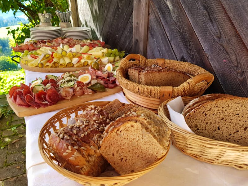 Tiroler Jause in der Mühlbergalm - ©Sophia Bär