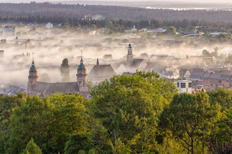 Freudenstadt im Morgendunst - &copy;