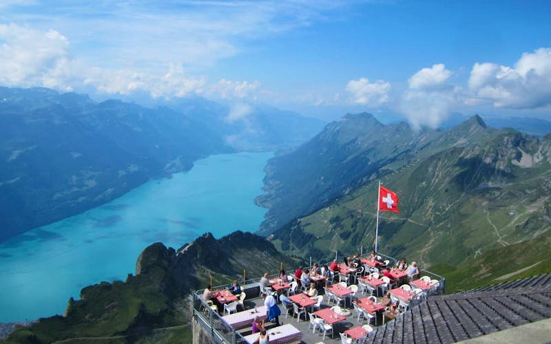 Auf dem Brienzer Rothorn - Blick zum Brienzer See - ©Eberhardt TRAVEL - Gisela Gerlach