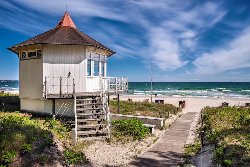 Strandzugang beim Ostseebad Binz auf Rügen - ©©Carl-Jürgen Bautsch - stock.adobe.com