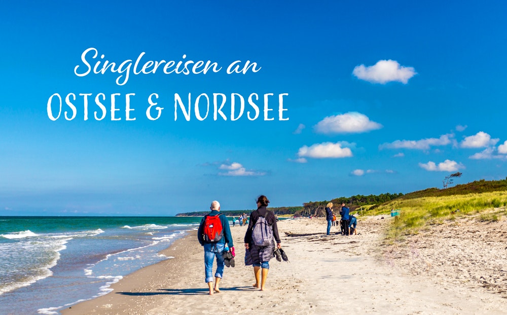 Singlereisen an der Ostsee und Nordsee – © Angelika Bentin - Adobe Stock