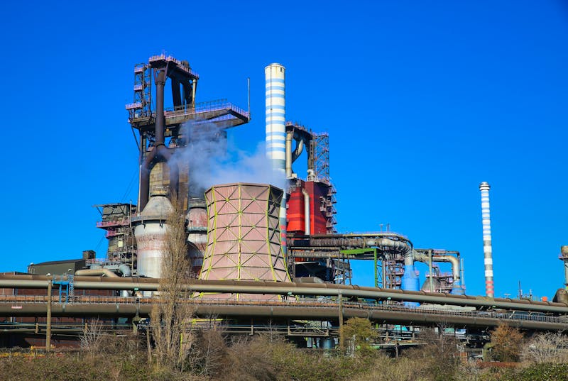 Duisburg - Thyssen Krupp steel company - ©Ralf - stock.adobe.com