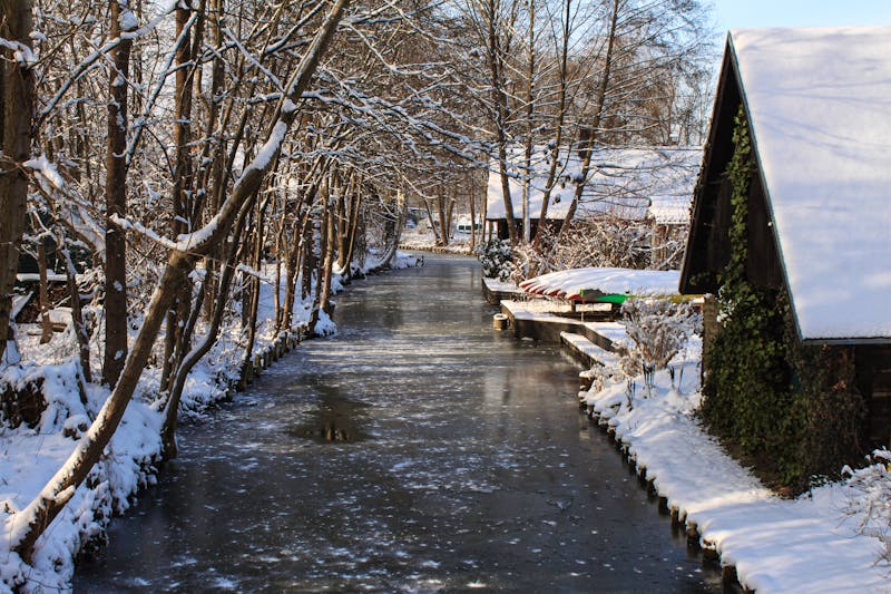 Winterromantik im Spreewald - ©holger.l.berlin - stock.adobe.com