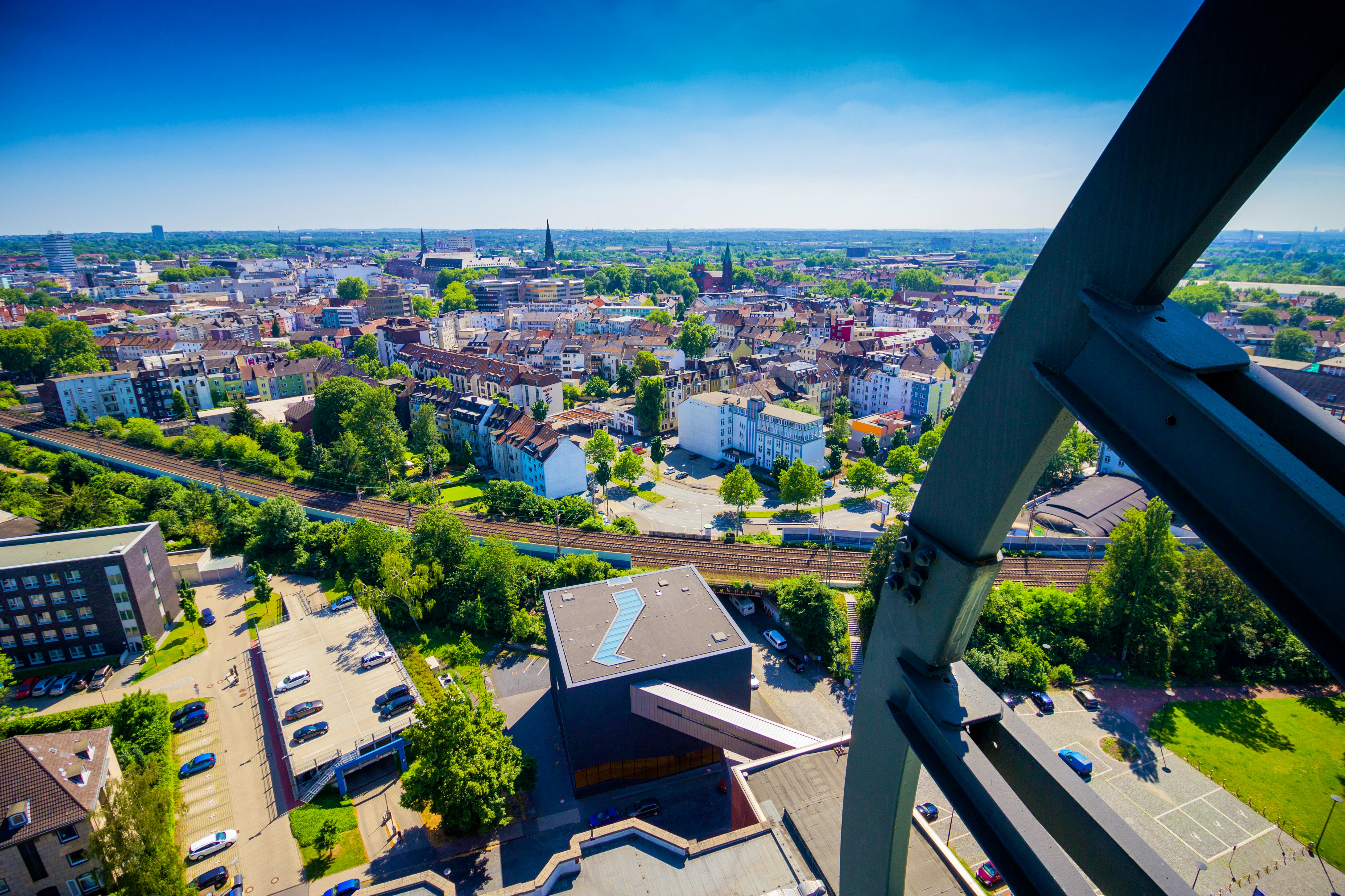 Ausblick vom Bergbaumuseum Bochum  - &copy;Matthias - stock.adobe.com