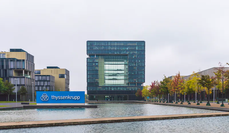 Duisburg - Firmensitz von ThyssenKrupp - &copy;uslatar - stock.adobe.com