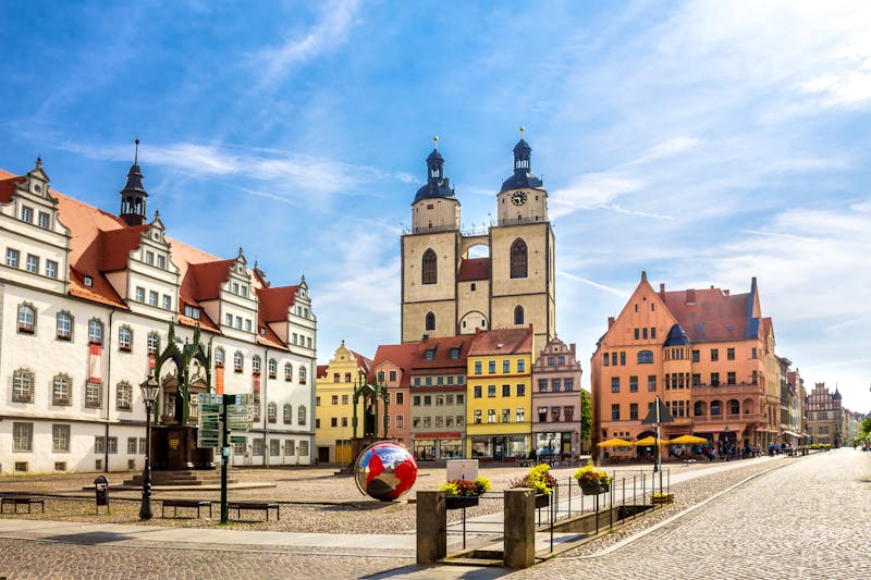 Lutherstadt Wittenberg - Marktplatz und Stadtkirche St. Marien - ©Sina Ettmer - stock.adobe.com