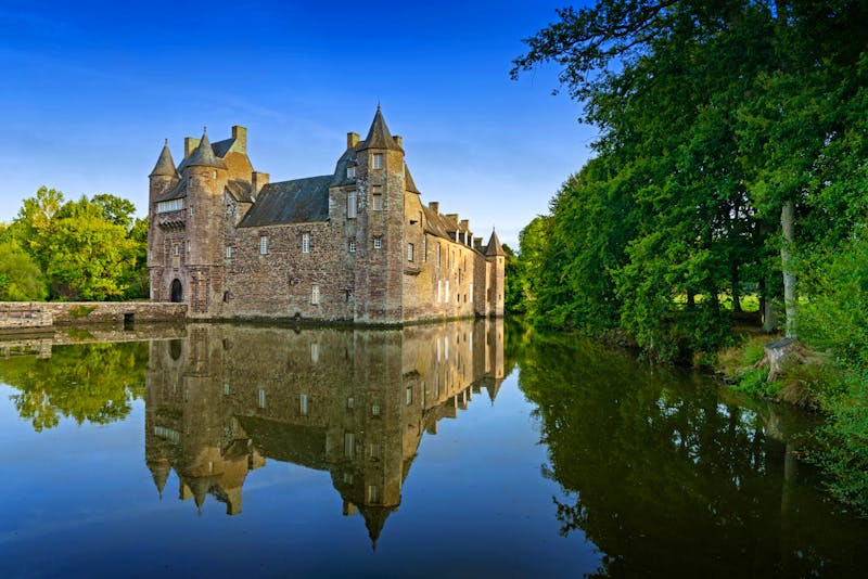 Schloss Trecesson im Wald von Broceliande - ©Nando Lardi - Adobe Stock