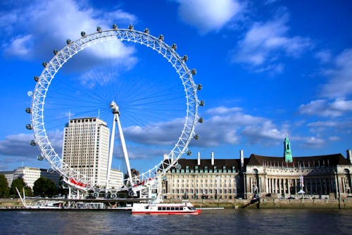 Das Riesenrad London Eye an der Themse - Großbritannien &ndash; &copy; Bild von iris Vallejo auf Pixabay