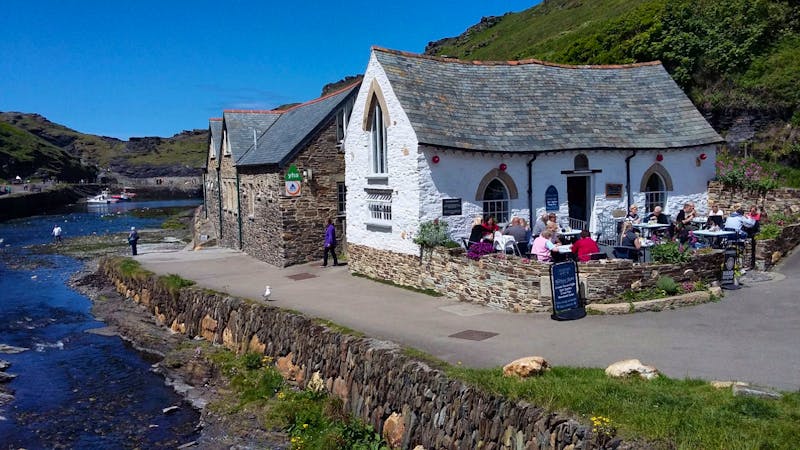 Im Hafen von Boscastle  - ©Florian Härtl