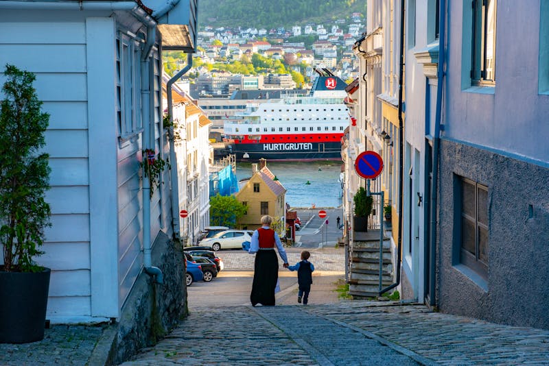 Bergen Hurtigruten - ©Verena Meraldi Hurtigruten