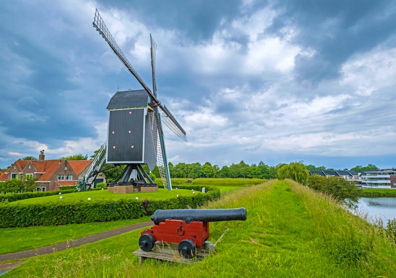 Die historische Windmühle von Brielle - Niederlande - ©©fotografci - stock.adobe.com