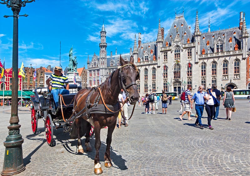 Grote Markt in Brügge - ©©Renáta Sedmáková - stock.adobe.com