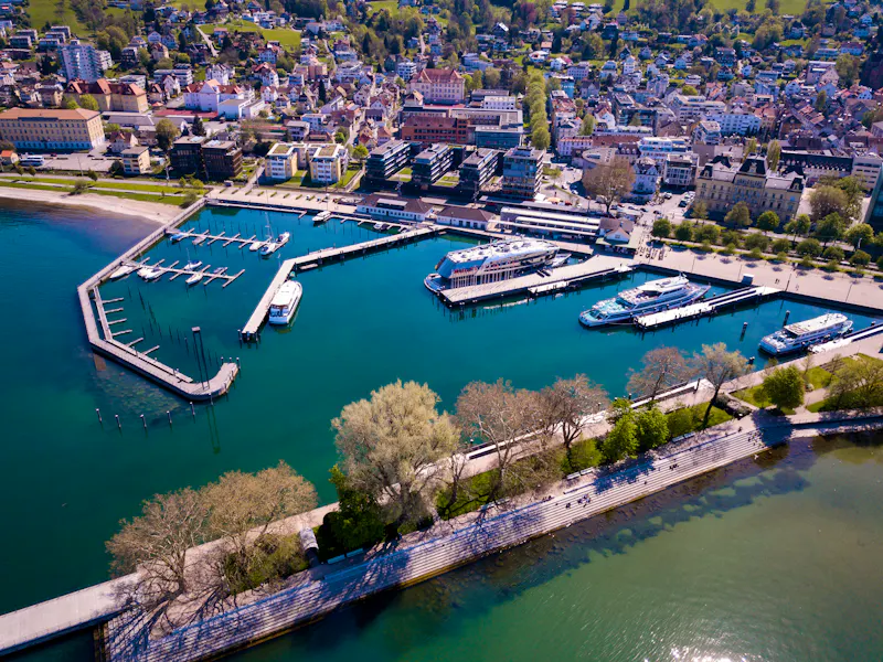 Hafen von Bregenz am Bodensee - &copy;©Michael - stock.adobe.com