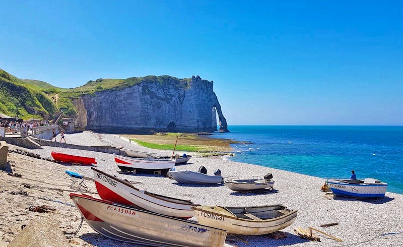 Felsenküste von Etretat in der Normandie - ©Eberhardt TRAVEL - Beate Schroedter